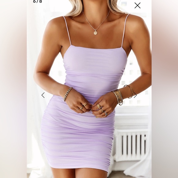 Hello Molly Favorite Things Lilac Dress XS - Picture 1 of 14